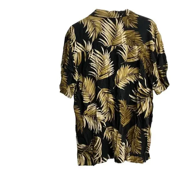 Men's Montego Joe Short Sleeved Hawaiian Button Down Shirt XL - Picture 2 of 4